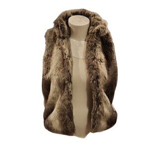 [Cejon] Sleeveless Faux Fur Jacket - Size M/L